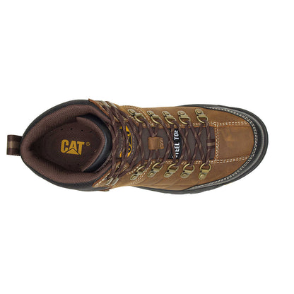BOTA THRESHOLD WATERPROOF STEEL TOE REAL BROWN - CATERPILLAR