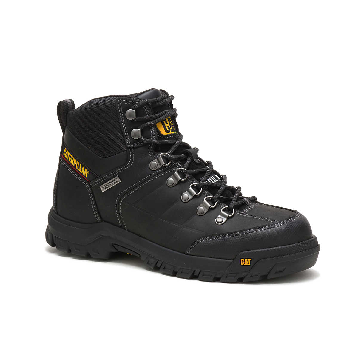 BOTA THRESHOLD WATERPROOF STEEL TOE REAL BROWN - CATERPILLAR