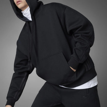 HOODIE MEN BV ESS HOODY BLACK - ADIDAS
