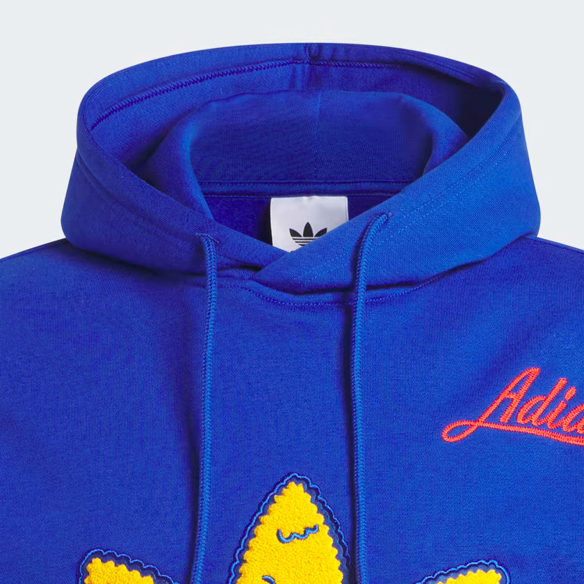 HOODIE MEN C BADGE HOODIE TEAM ROYAL BLUE - ADIDAS