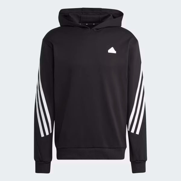 HOODIE MEN M FI 3S HD BLACK/WHITE - ADIDAS