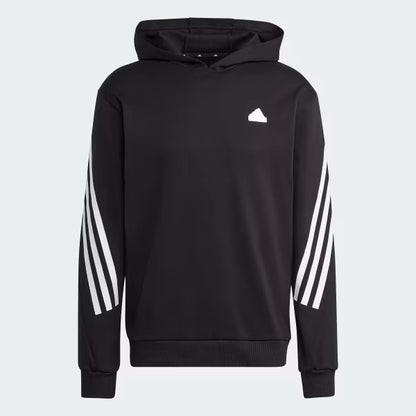 HOODIE MEN M FI 3S HD BLACK/WHITE - ADIDAS