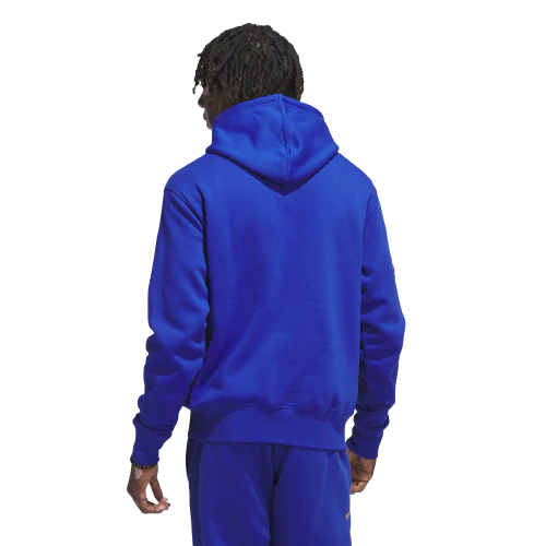 HOODIE MEN C BADGE HOODIE TEAM ROYAL BLUE - ADIDAS