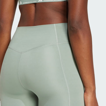 LEGGINS W NEW 78 TIG LINEN GREEN - ADIDAS