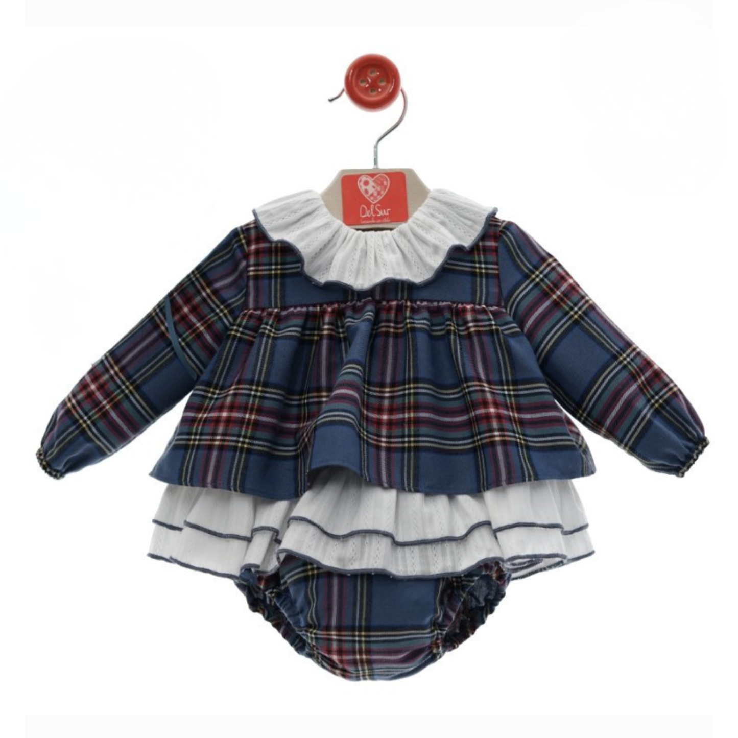 CONJUNTO BABY PETO LARGO ART.2037 F.MANIQUÍ - DEL SUR
