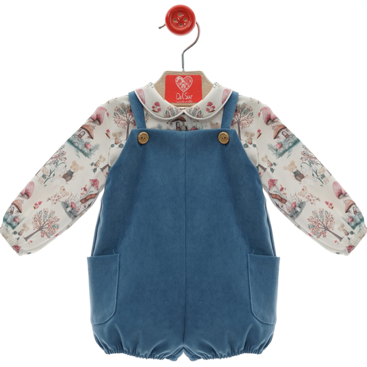 CONJUNTO BABY PETO CORTO ART.1037 F.MANIQUÍ - DEL SUR