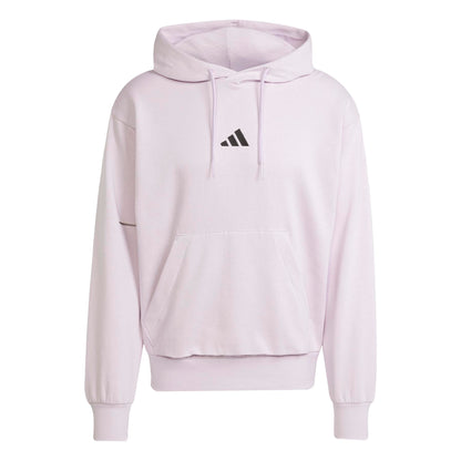 HOODIE MEN M FEELCOZY HD ICE LAVENDER/BLACK - ADIDAS