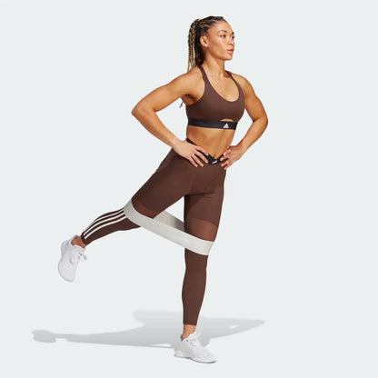 LEGGINS HYGLM 3S 78 TIG BROW - ADIDAS