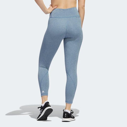 LEGGINS OPTIM TIME 7/8 ALTERED BLUE MEL - ADIDAS