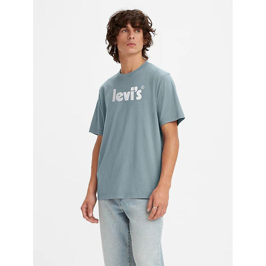 CAMISETA MEN PASTEL GREYISH LIGHT BLUE - LEVIS