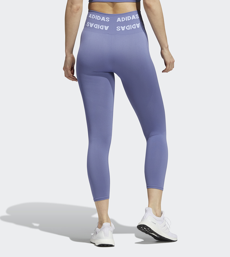 LEGGINS AEROKNIT 78 T ORBIT VIOLET - ADIDAS