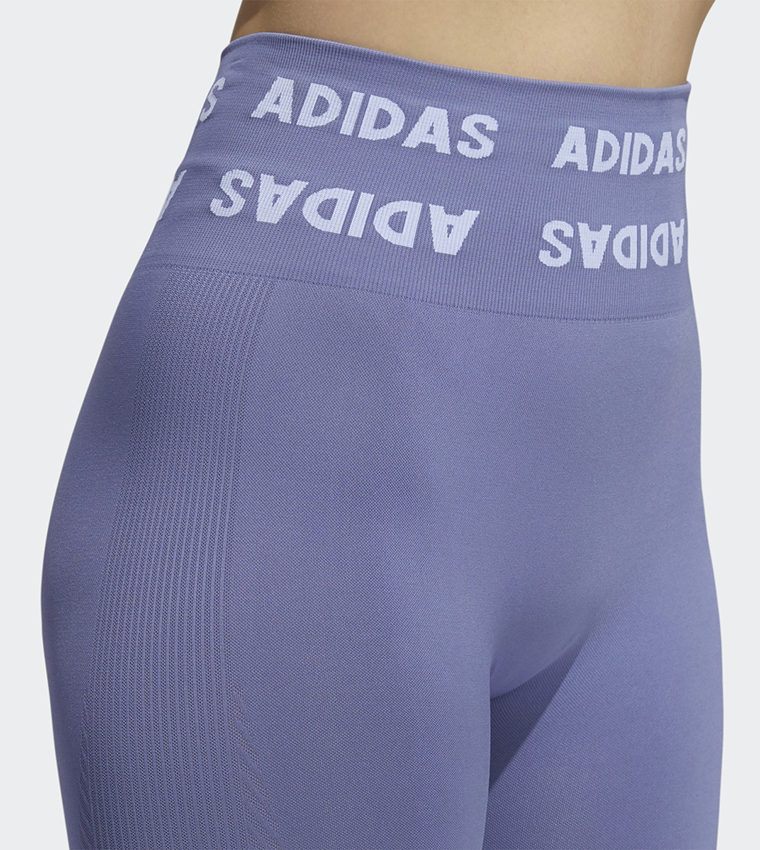 LEGGINS AEROKNIT 78 T ORBIT VIOLET - ADIDAS