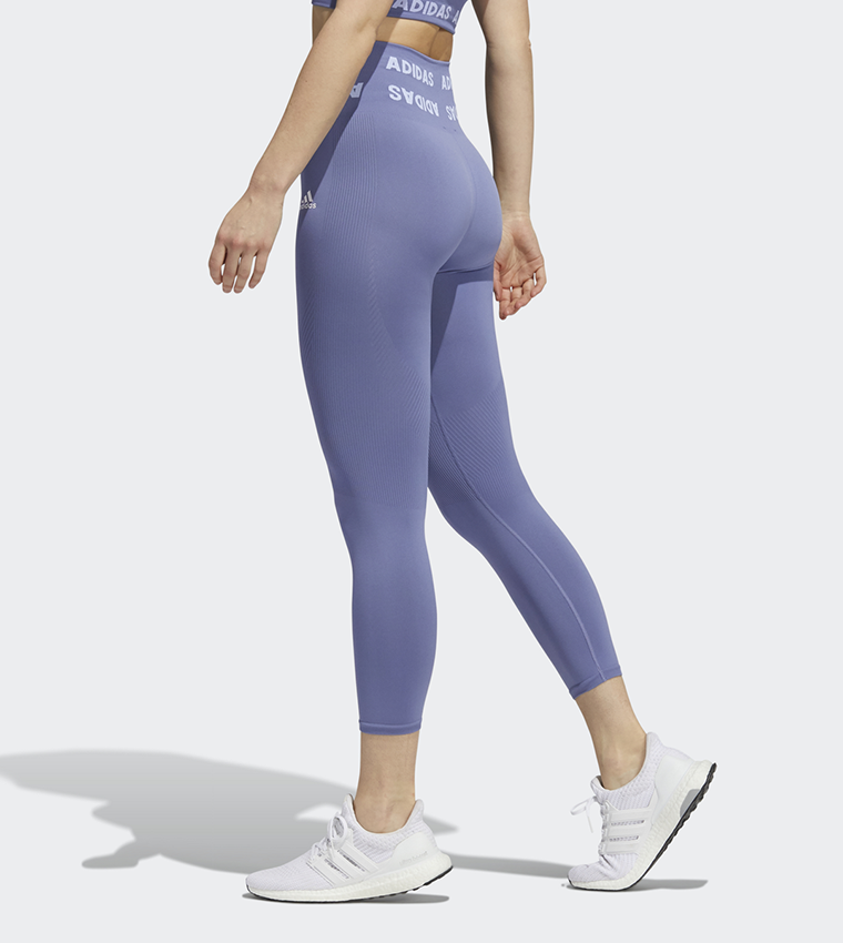 LEGGINS AEROKNIT 78 T ORBIT VIOLET - ADIDAS