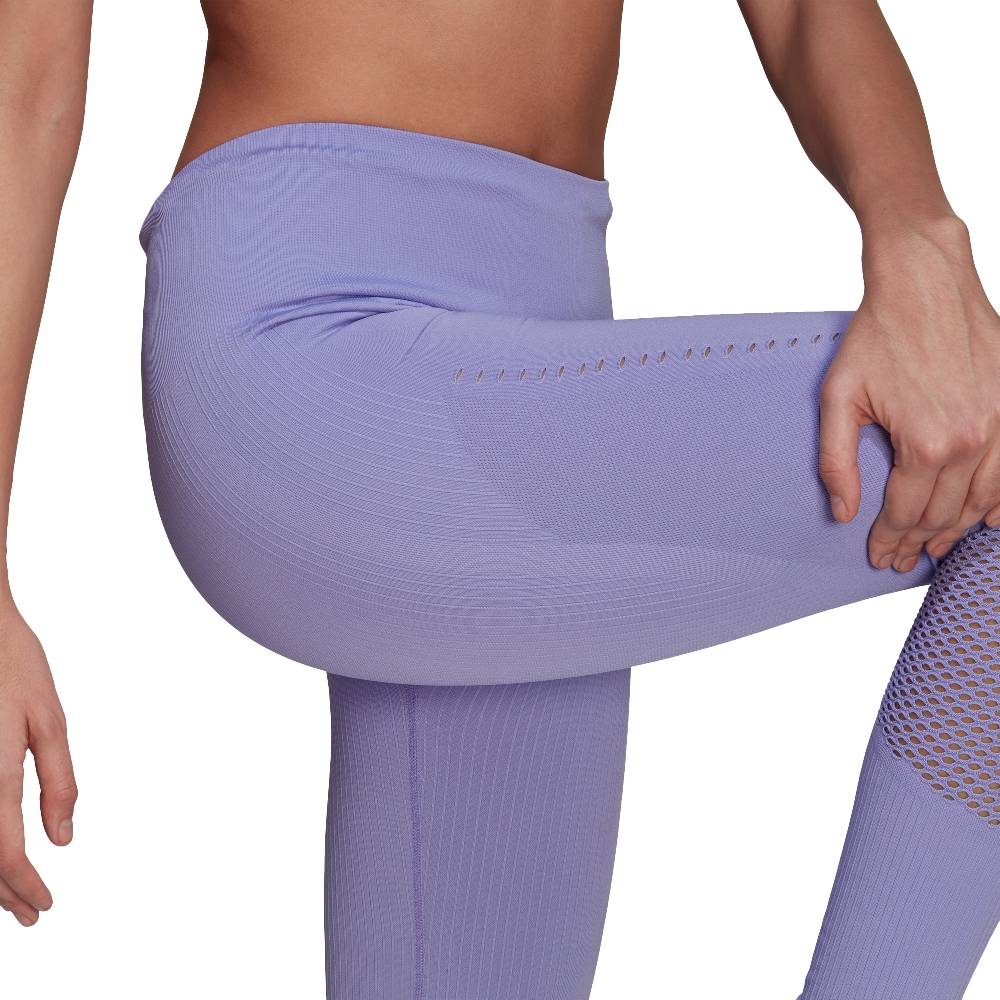 LEGGINS AEROKNIT TIGHT LIGHT PURPLE - ADIDAS