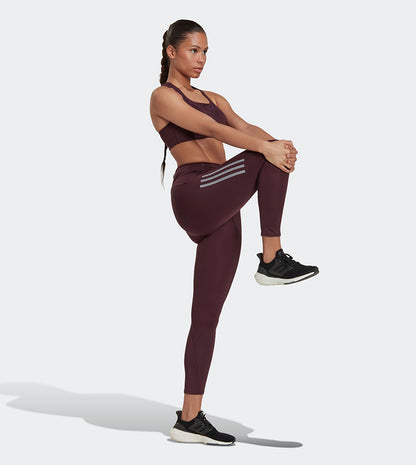 LEGGINS OTR 7/8 TGT SHADOW MAROON - ADIDAS
