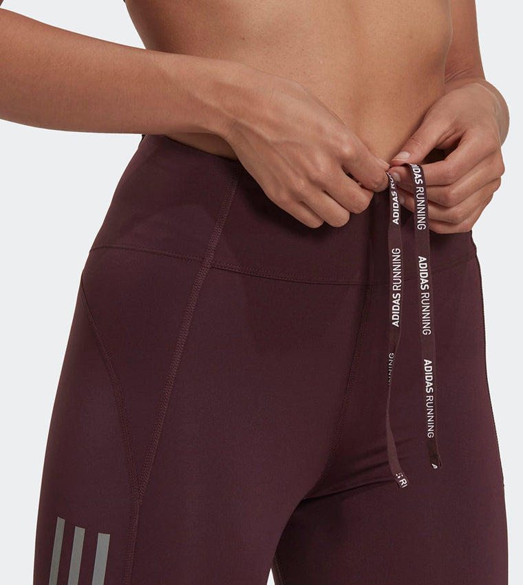 LEGGINS OTR 7/8 TGT SHADOW MAROON - ADIDAS