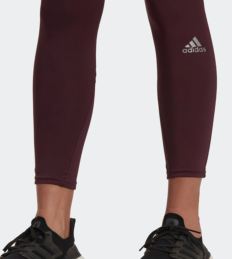 LEGGINS OTR 7/8 TGT SHADOW MAROON - ADIDAS