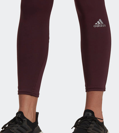 LEGGINS OTR 7/8 TGT SHADOW MAROON - ADIDAS