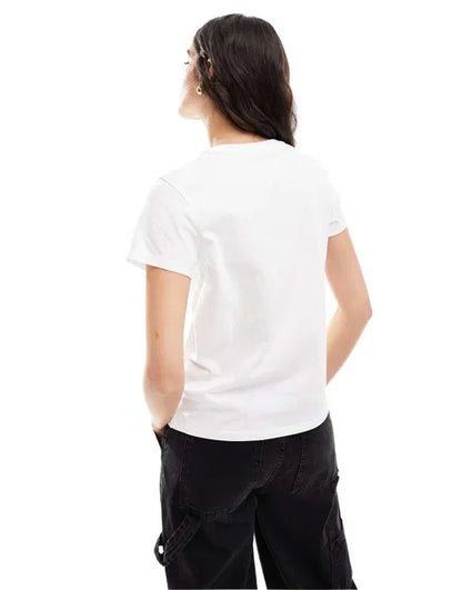 CAMISETA WOMAN WHITE FLOWER - LEVIS