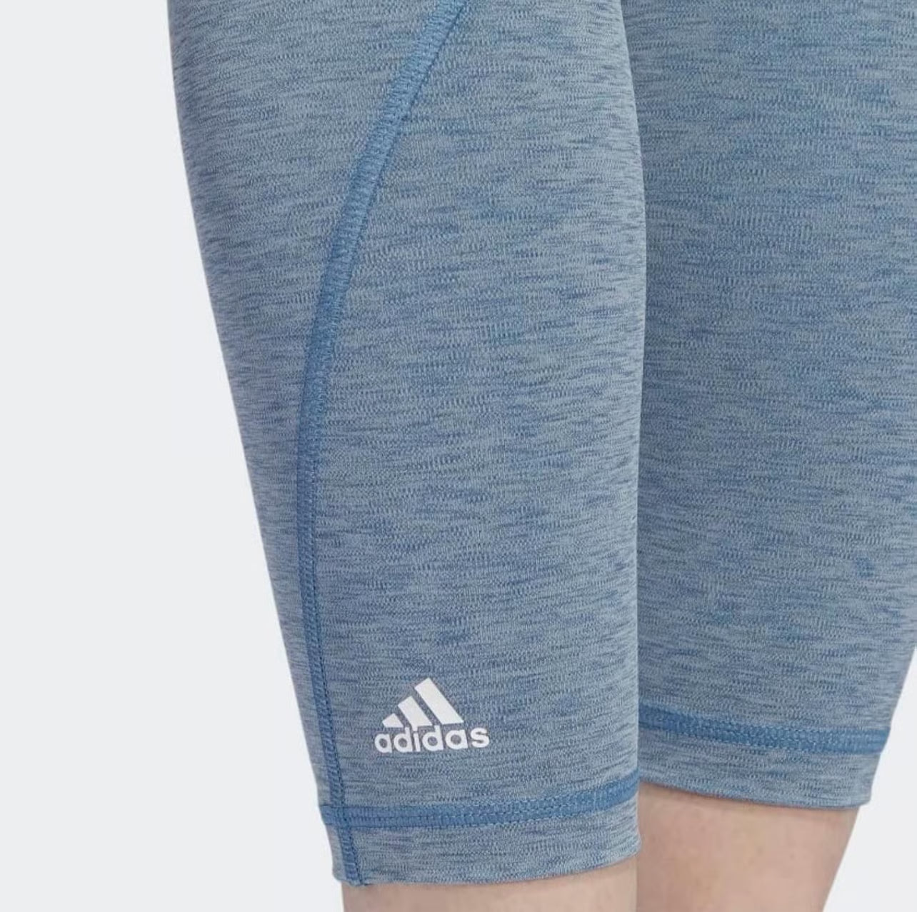 LEGGINS OPTIM TIME 7/8 ALTERED BLUE MEL - ADIDAS