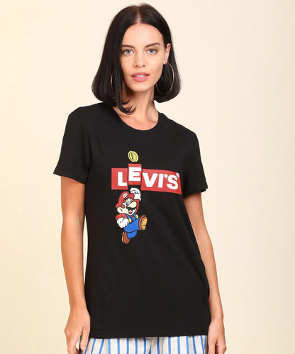 CAMISETA WOMAN SUPER MARIO - LEVIS